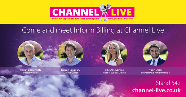 Inform team at Channel Live 2018